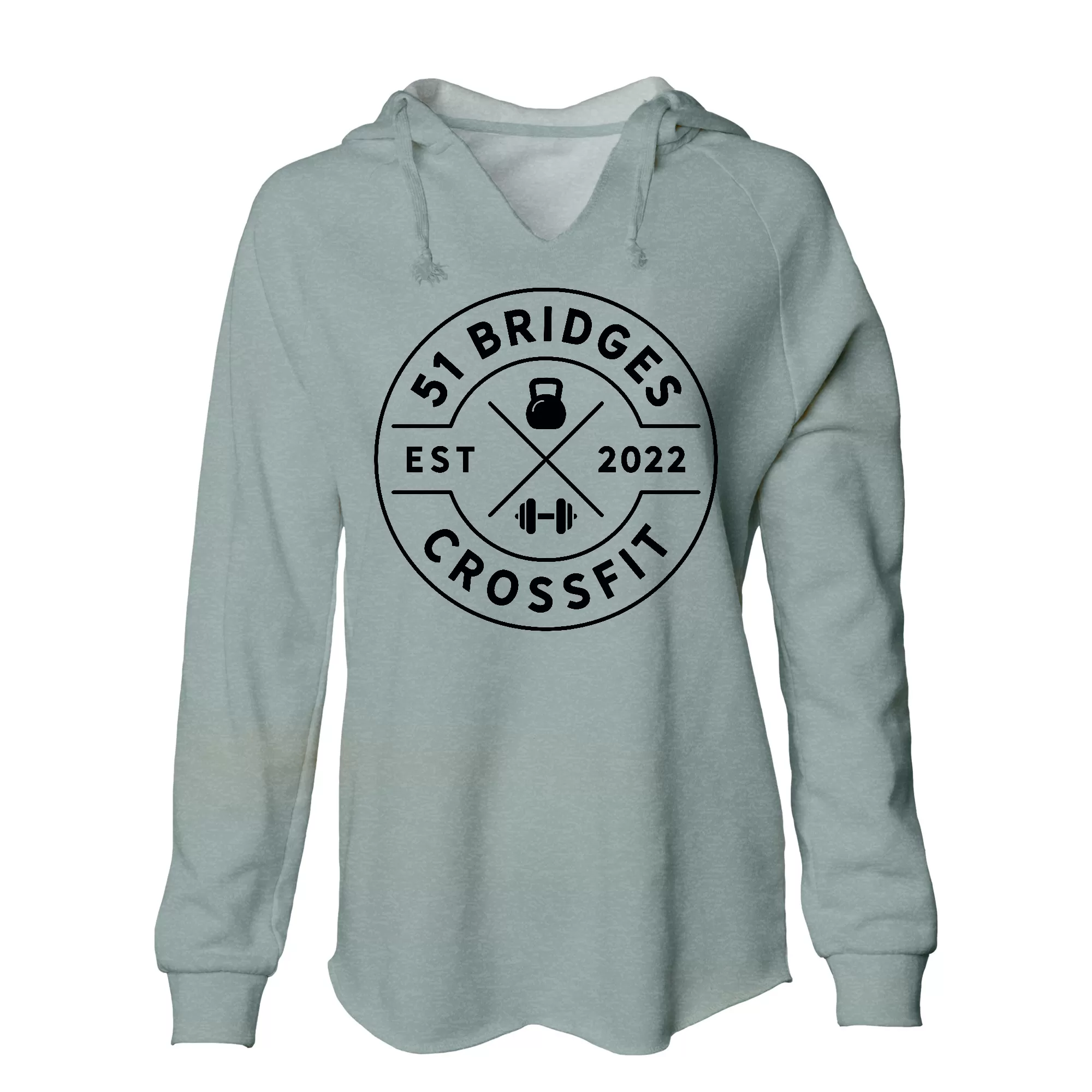 51 Bridges CrossFit Round Womens - Hoodie