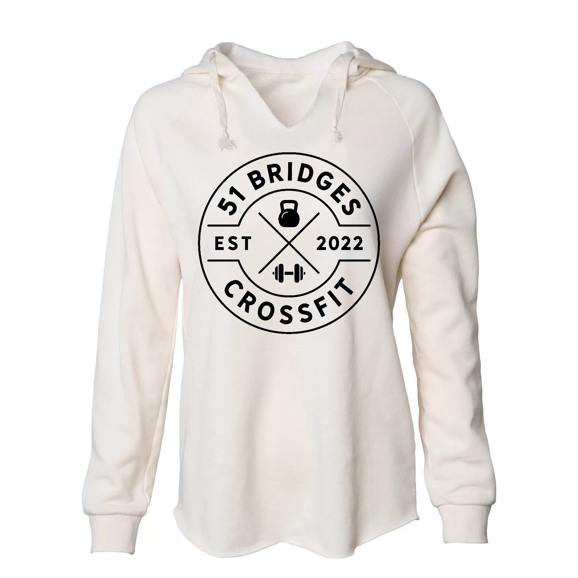 51 Bridges CrossFit Round Womens - Hoodie