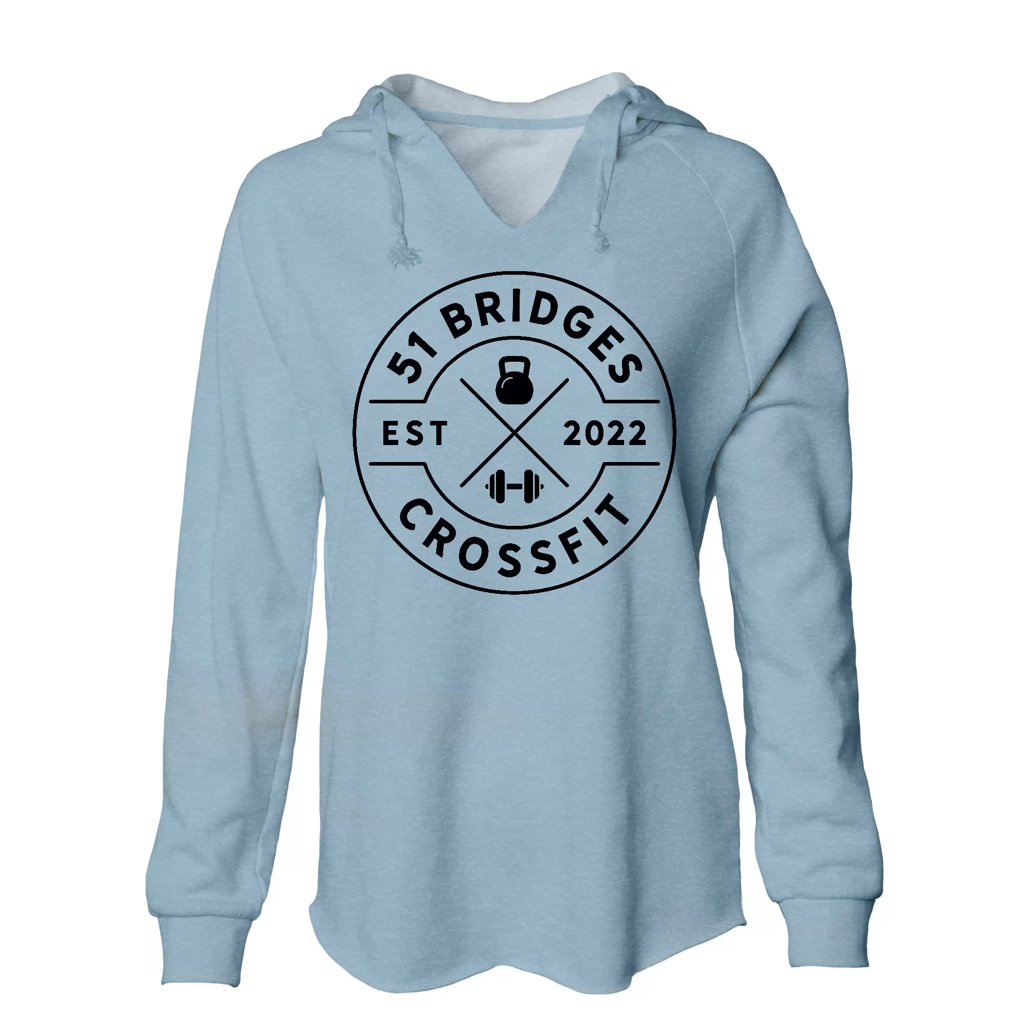 51 Bridges CrossFit Round Womens - Hoodie