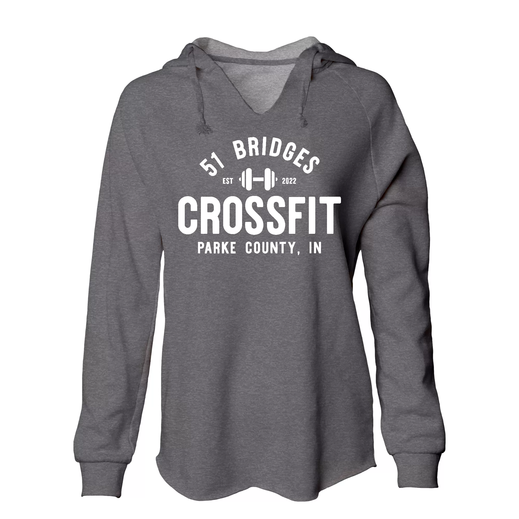 51 Bridges CrossFit Stacked Womens - Hoodie