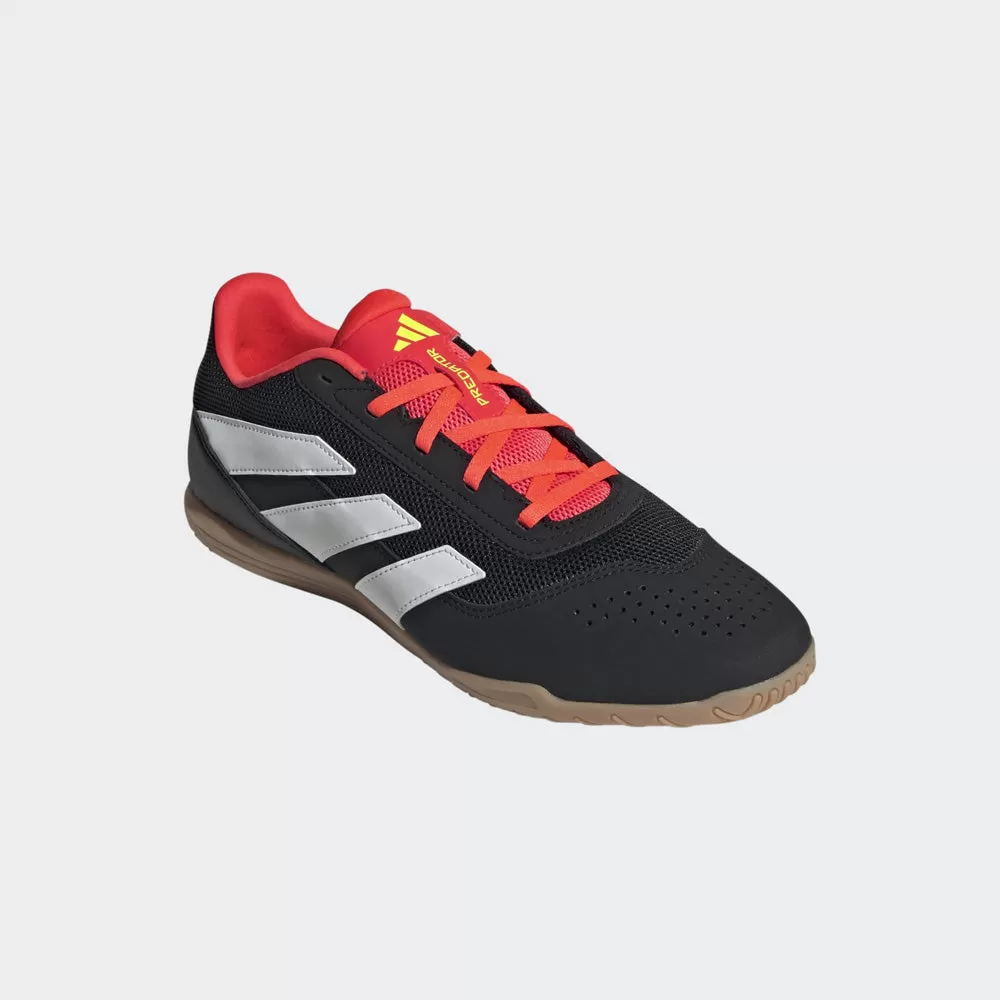 Adidas Predator Club Indoor Sala Football Shoes (Black/White/Red)