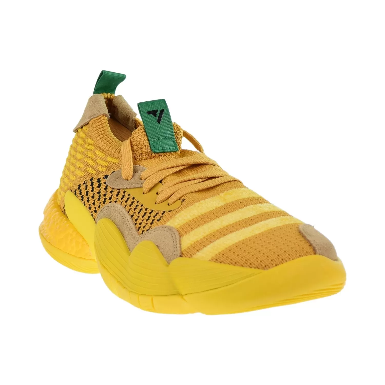 Adidas Trae Young Men's Shoes Hazy Yellow-Almost Yellow-Team Green