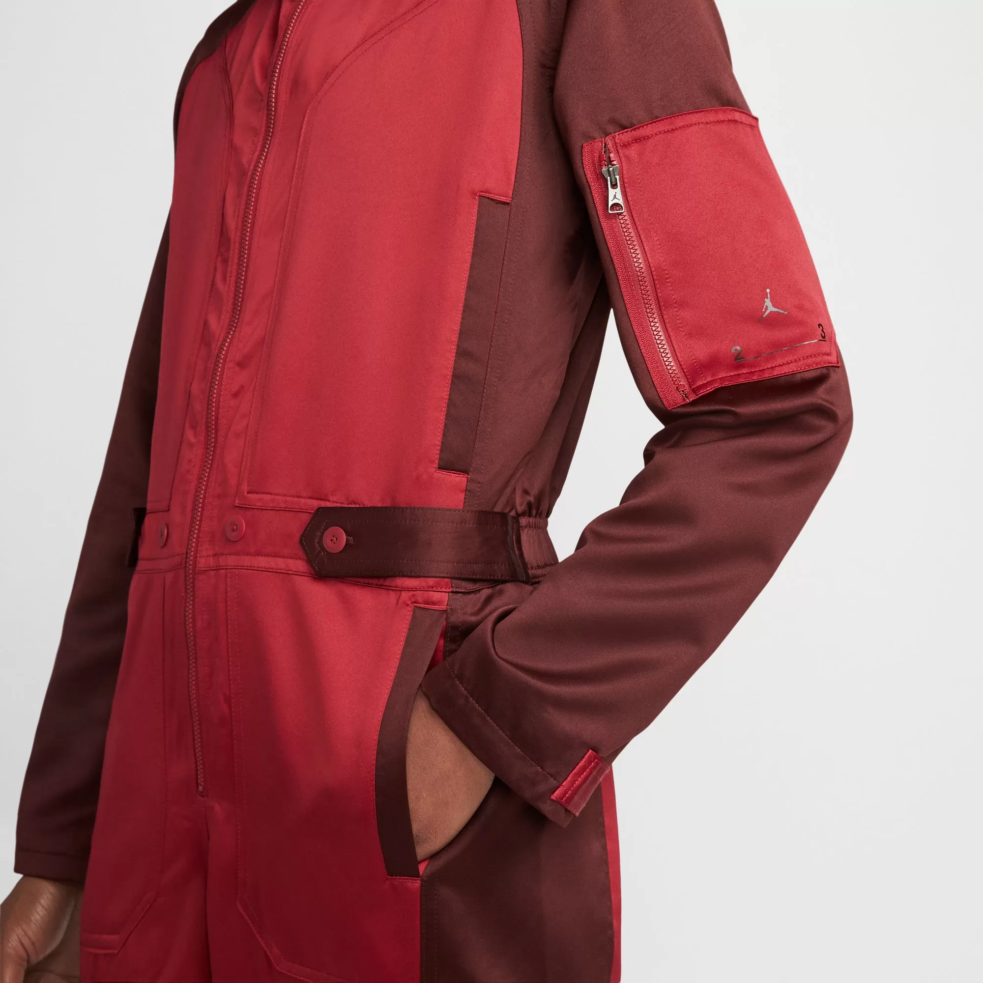 Air Jordan Womens Flight Suit 'Pomegranate'