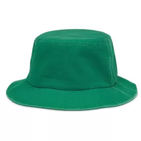 American Needle Men Blank Washed Bucket Hat (Emerald)