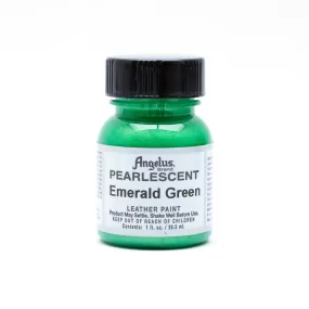 Angelus Pearlescent Leather Paint - Emerald Green 095