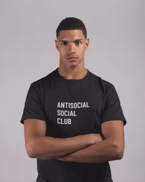 Antisocial Social Club Black Cotton Tee