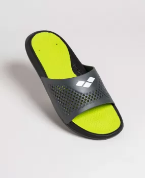 Arena Bruno swimming pool slipper 004372 101 black-lime-grey