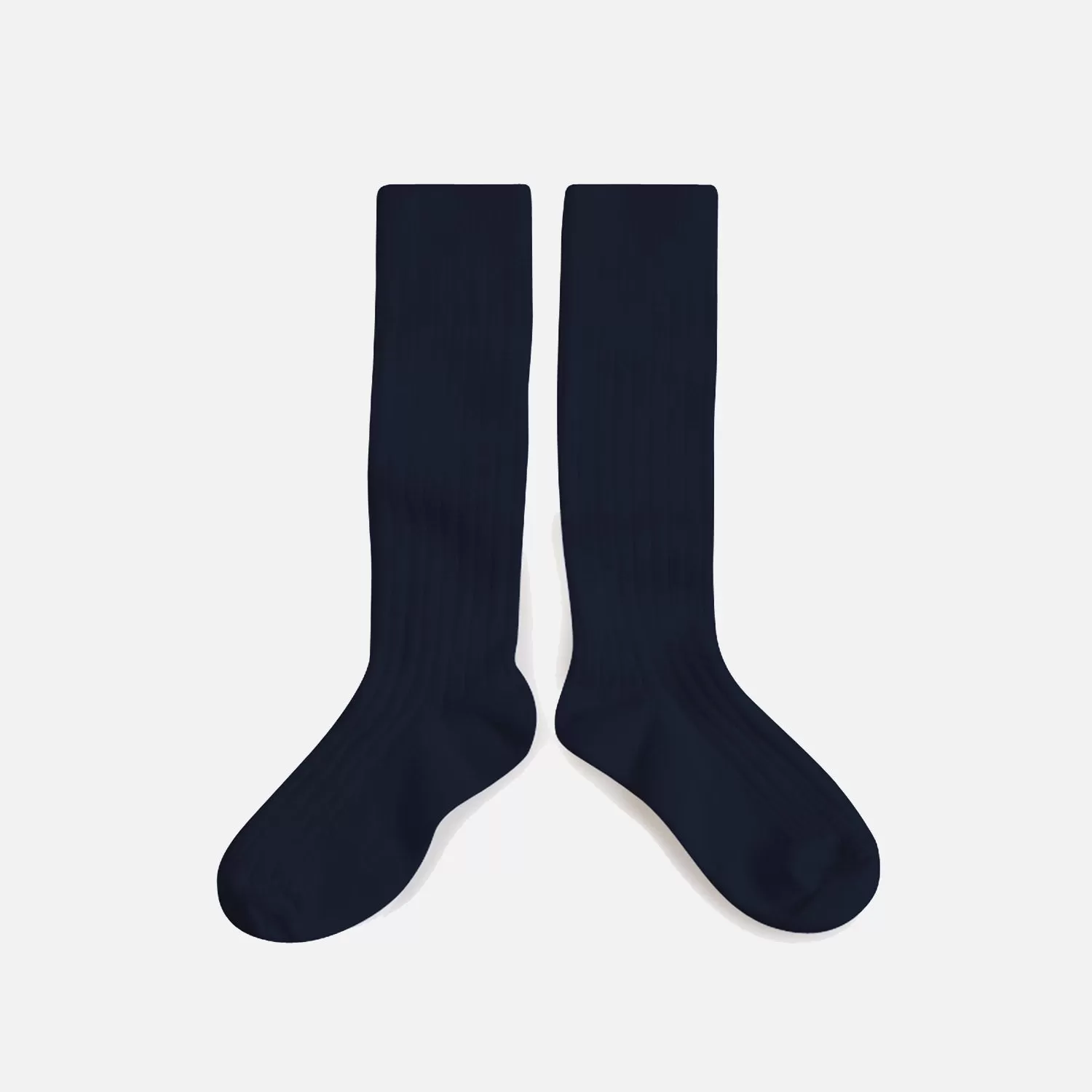 Babies & Kids Cotton Knee Socks - Navy