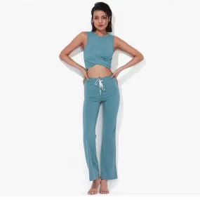 Bell Bottom Trousers Yoga Set