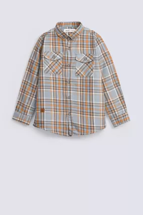 BOYS CHECKERED SHIRT