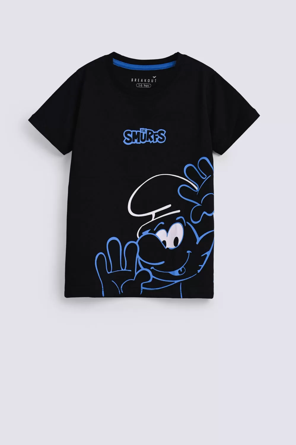 BOYS SMURF PRINT TEE