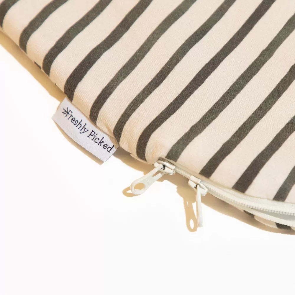 Charcoal Stripes Blanket Sleeper