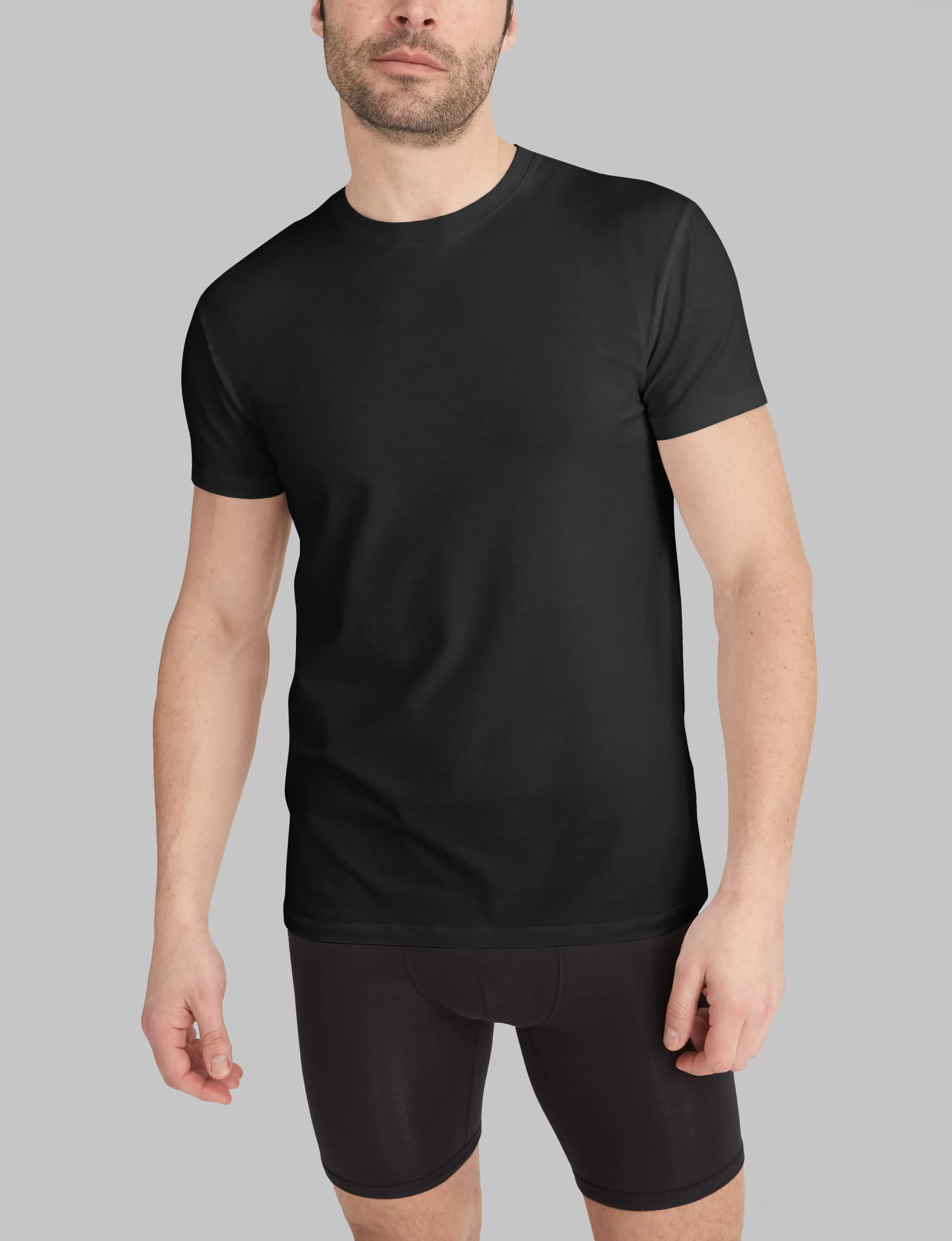 Cool Cotton Crew Neck Modern Fit Undershirt