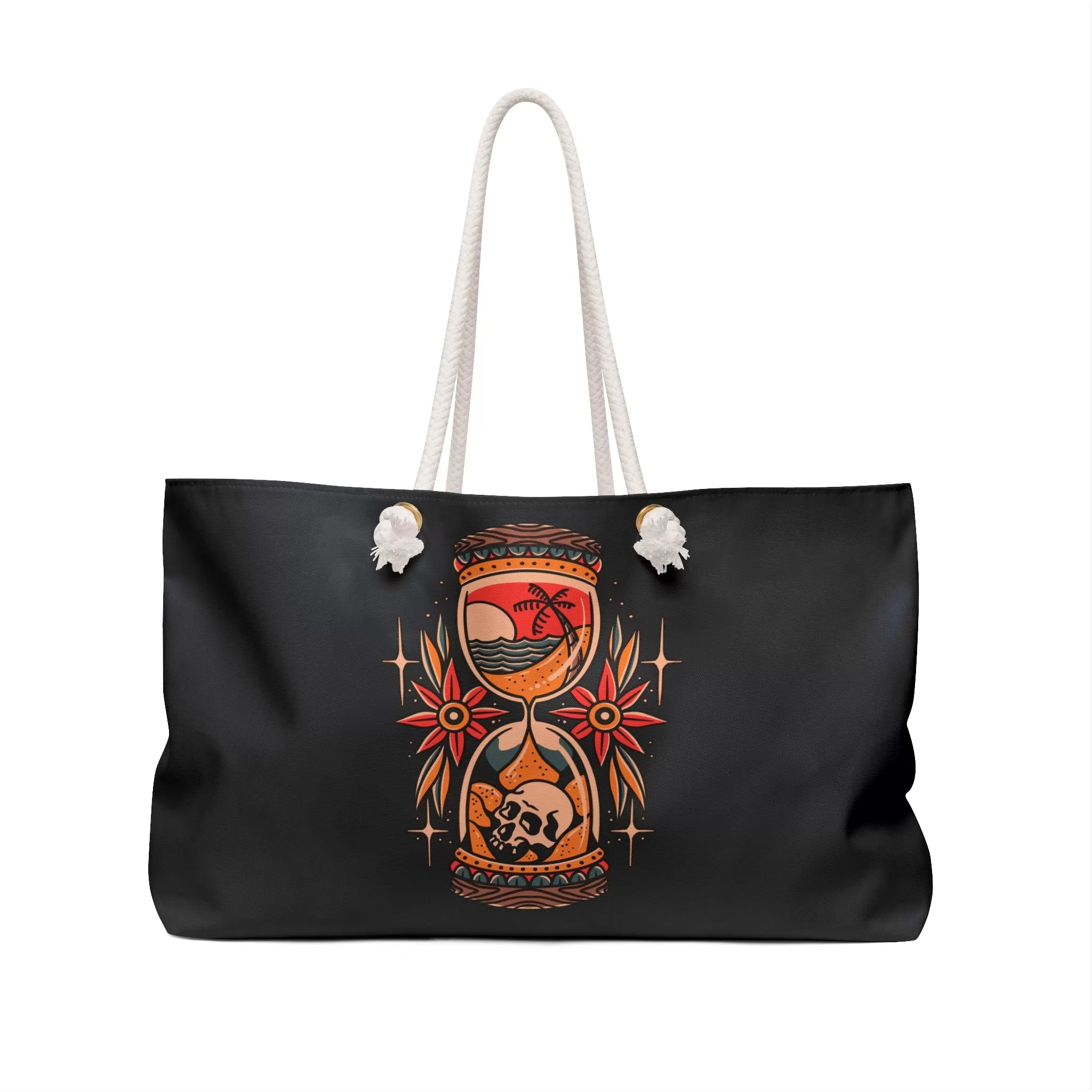 Copy of On Island Time Traditional Tattoo Weekender Bag