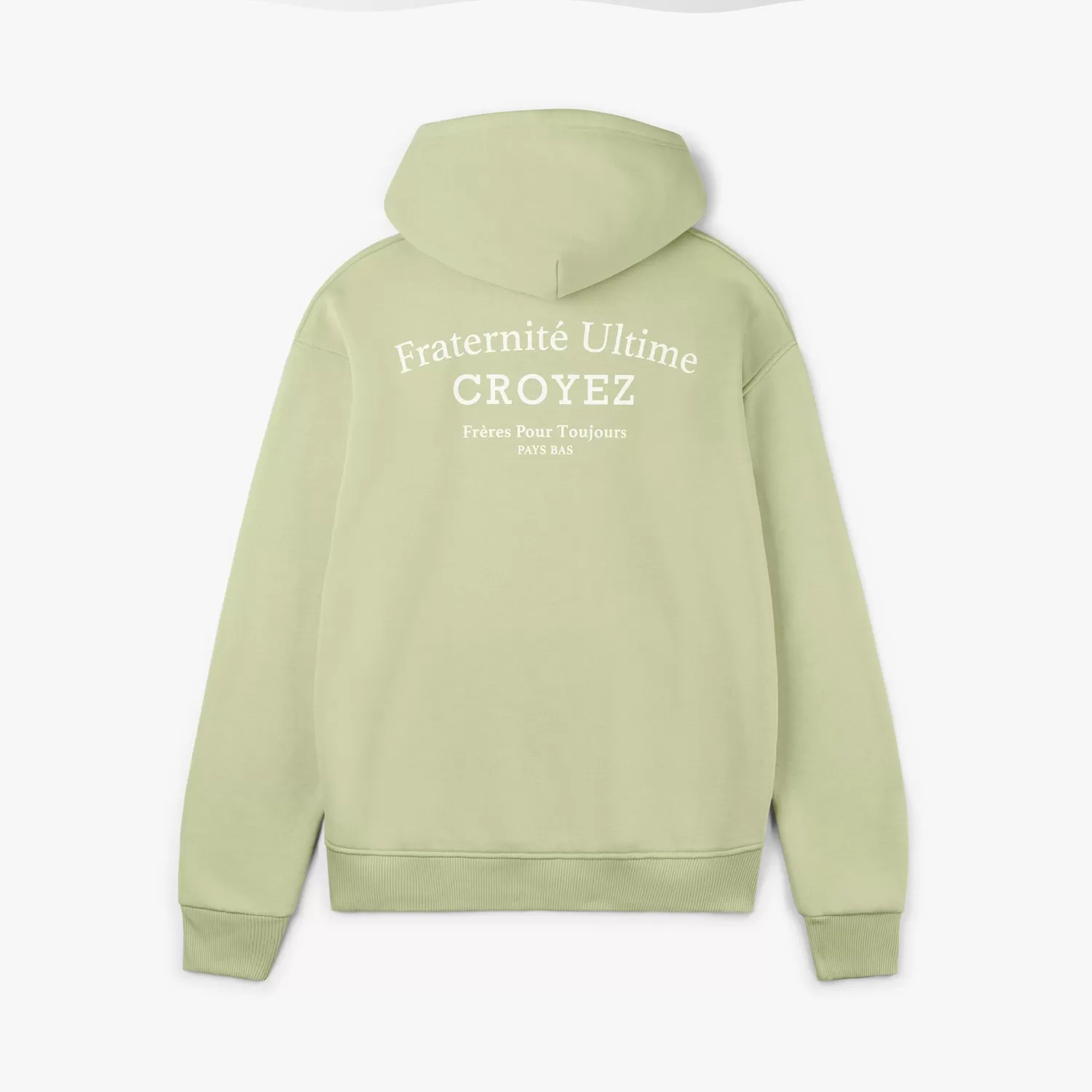 CROYEZ FRATERNITÉ HOODIE - EUCALYPTUS