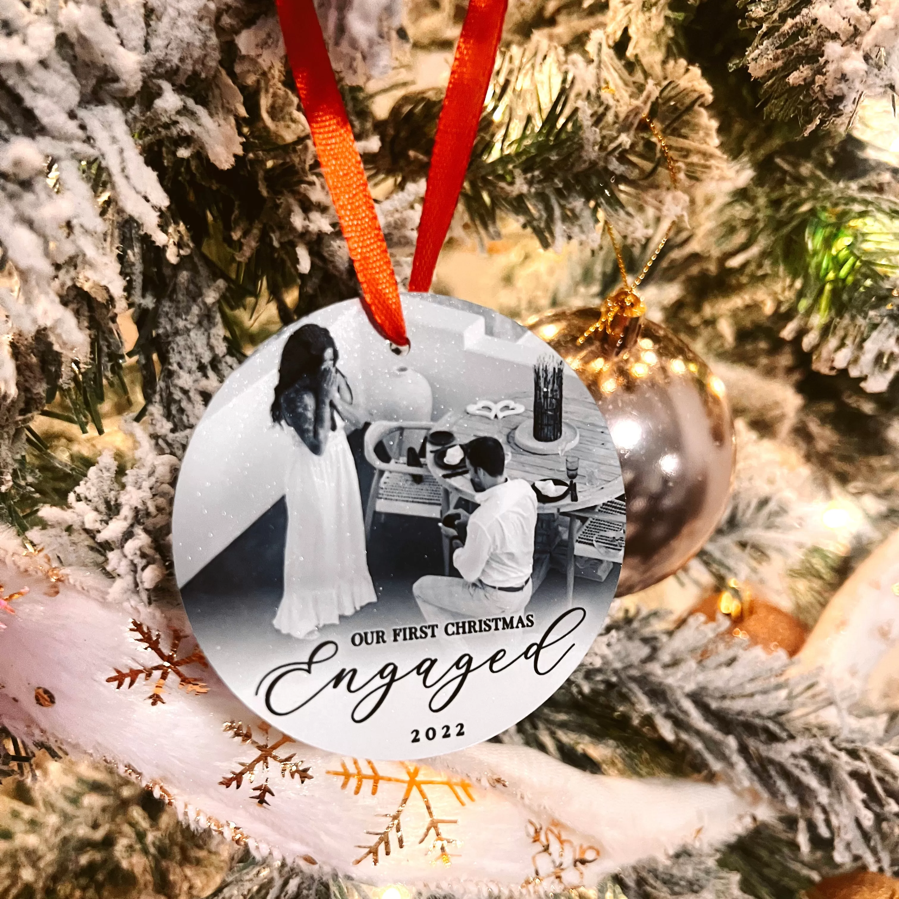 Custom Photo Ornament