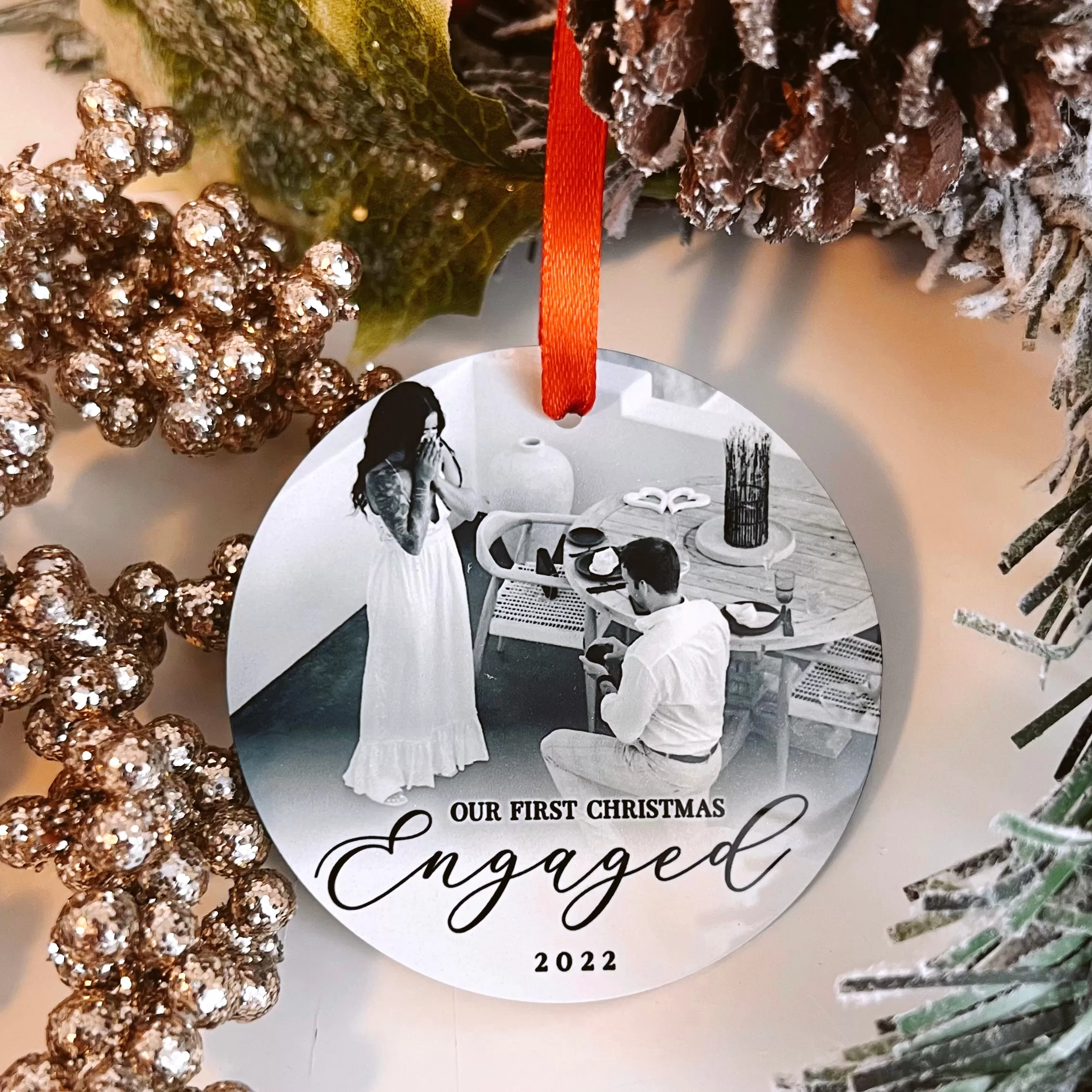 Custom Photo Ornament