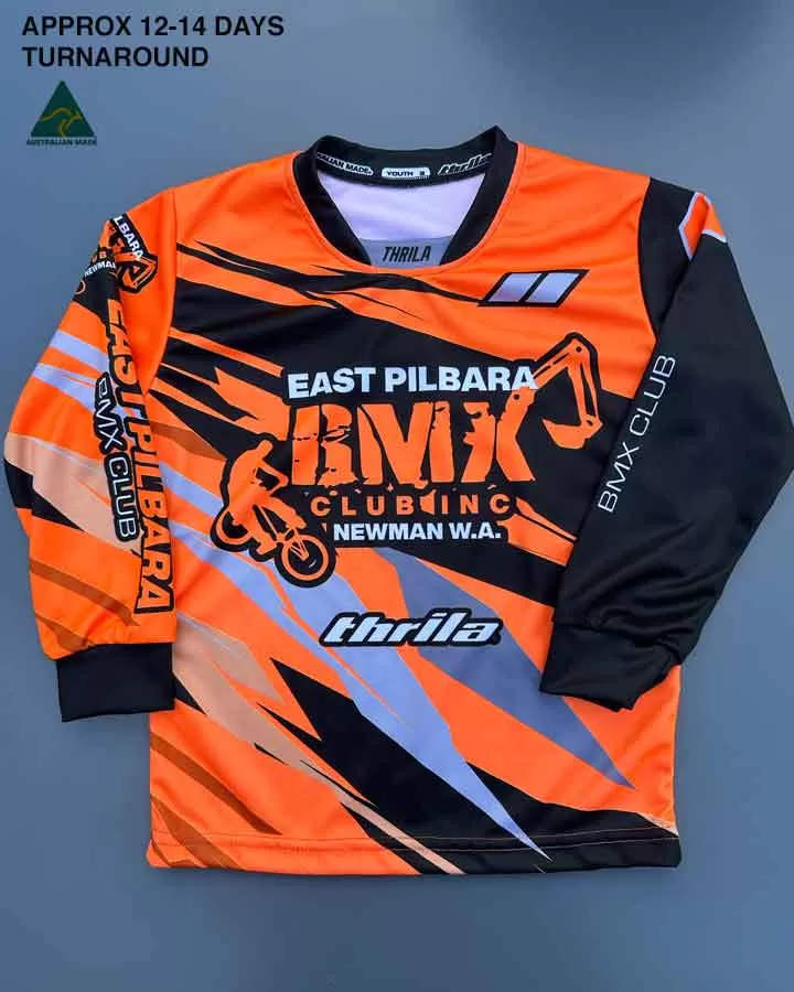 East Pilbara BMX Jersey (CUSTOM / NAME NUMBER)