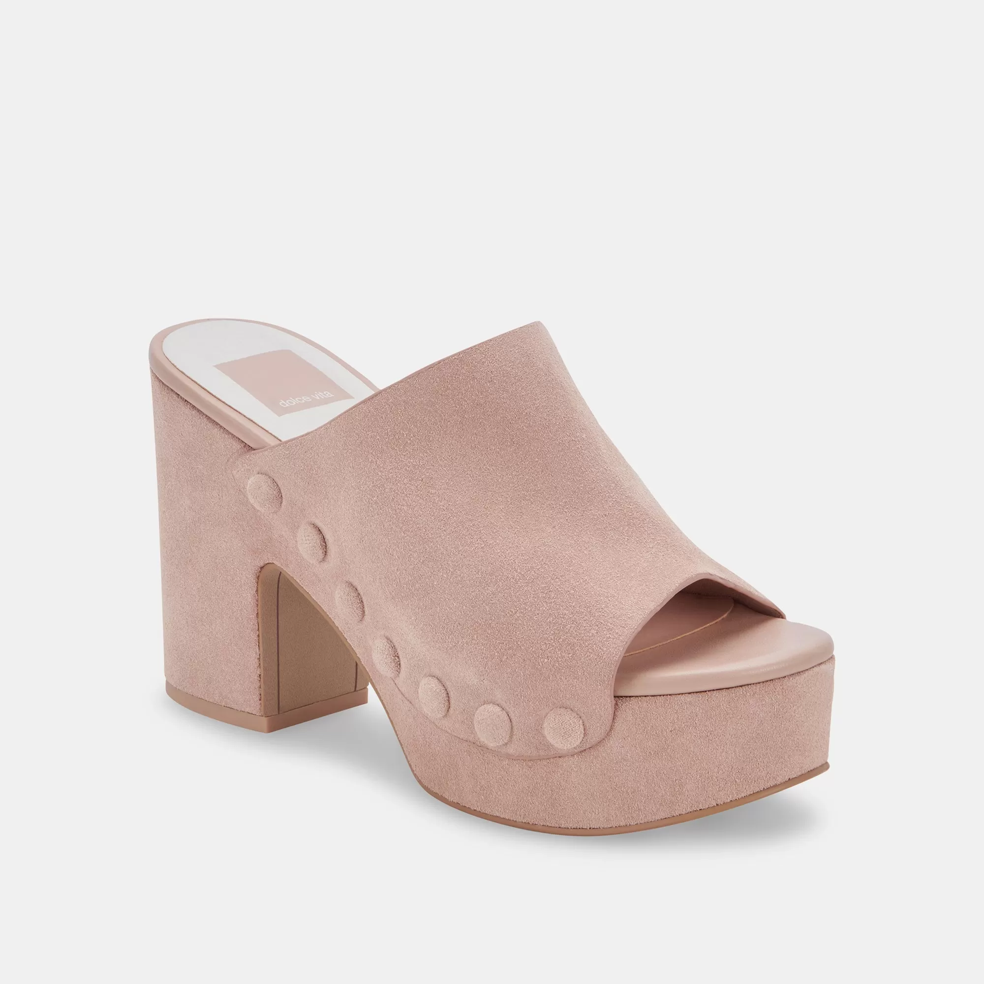 EMOL HEELS BLUSH SUEDE