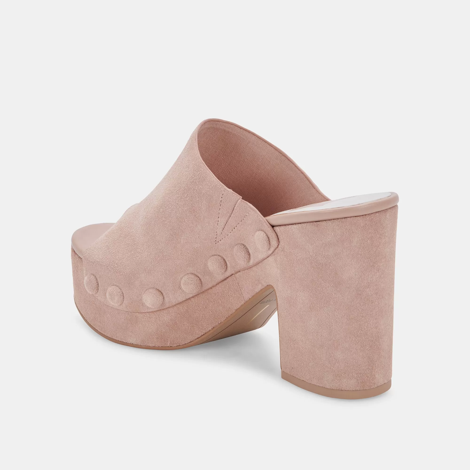 EMOL HEELS BLUSH SUEDE