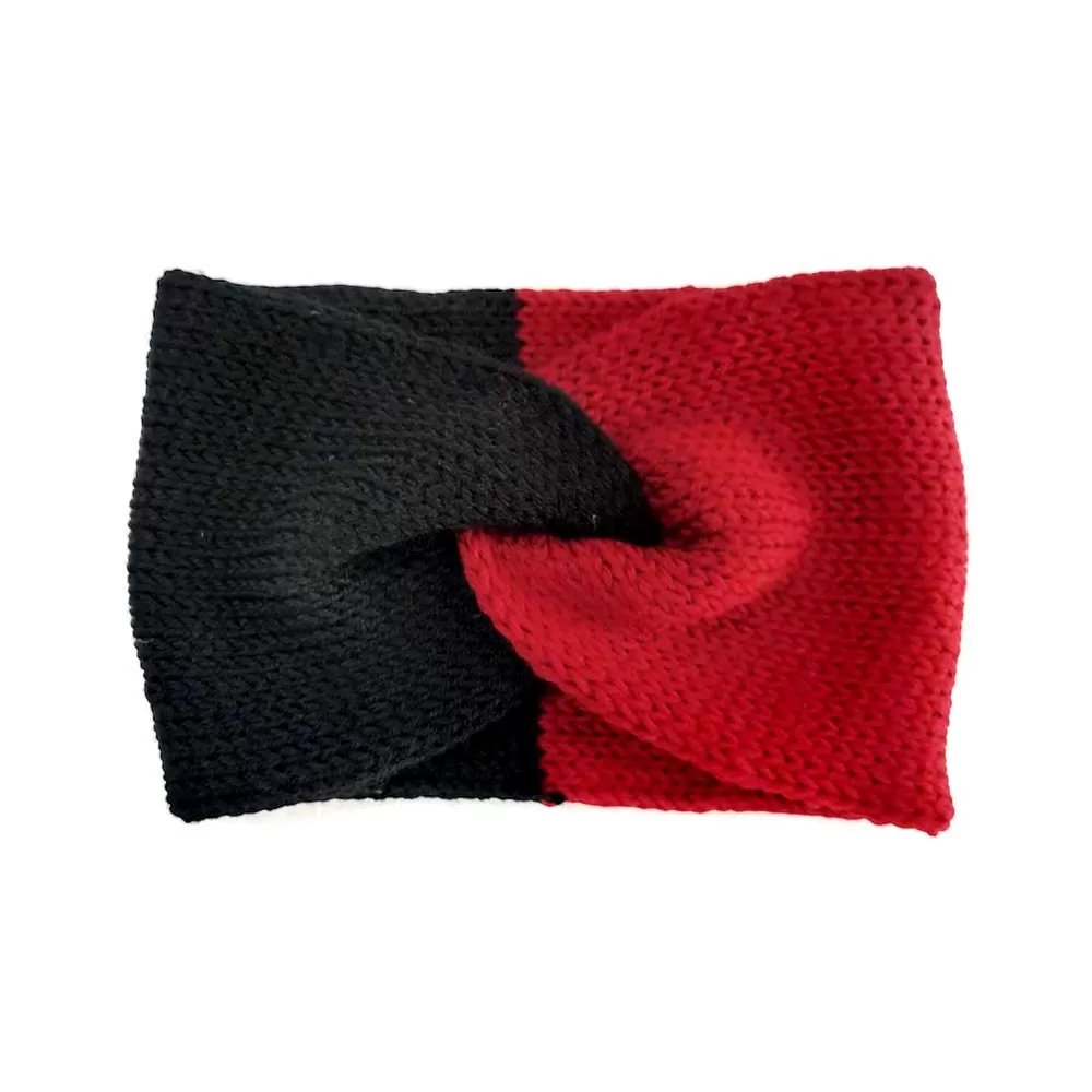 Game Day Two Tone Knit Earmuff Headband