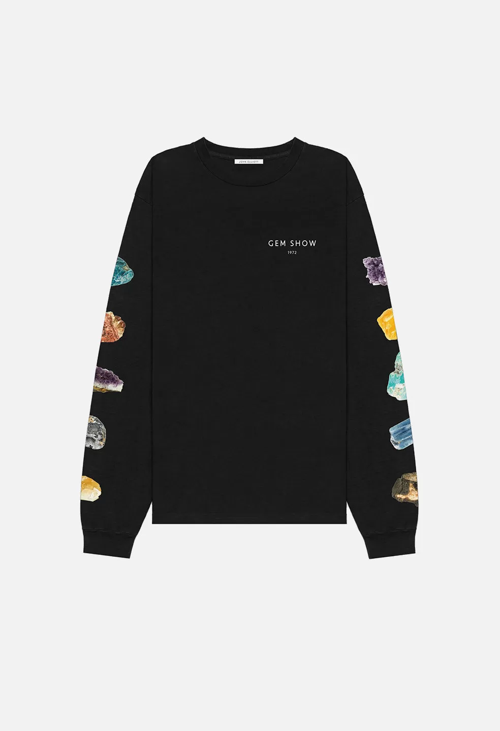 Gem Show Ls University Tee / Black