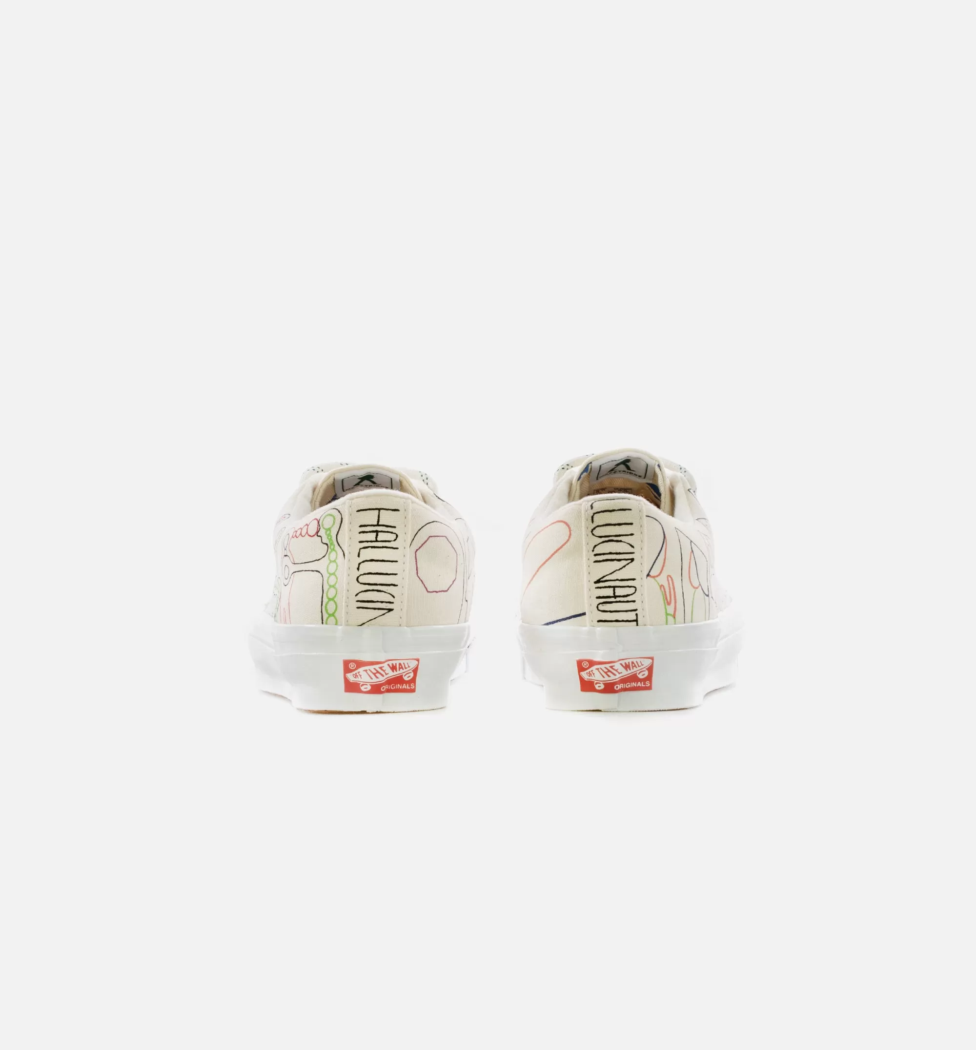 Geoff McFetridge Vault OG Lampin LX Mens Skate Shoe - Bone/White