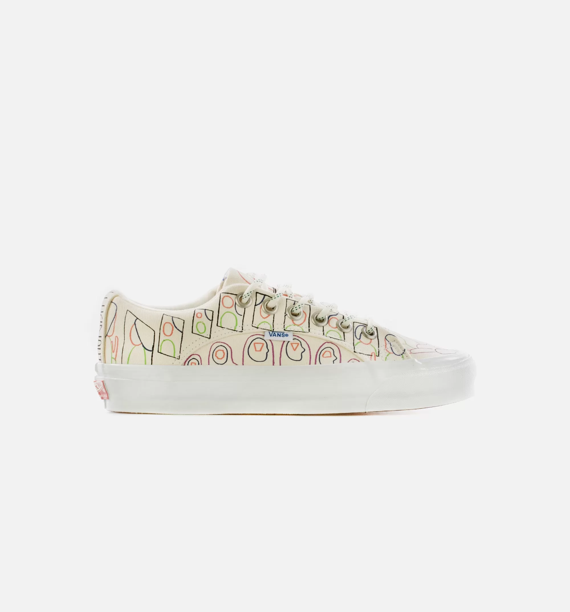 Geoff McFetridge Vault OG Lampin LX Mens Skate Shoe - Bone/White