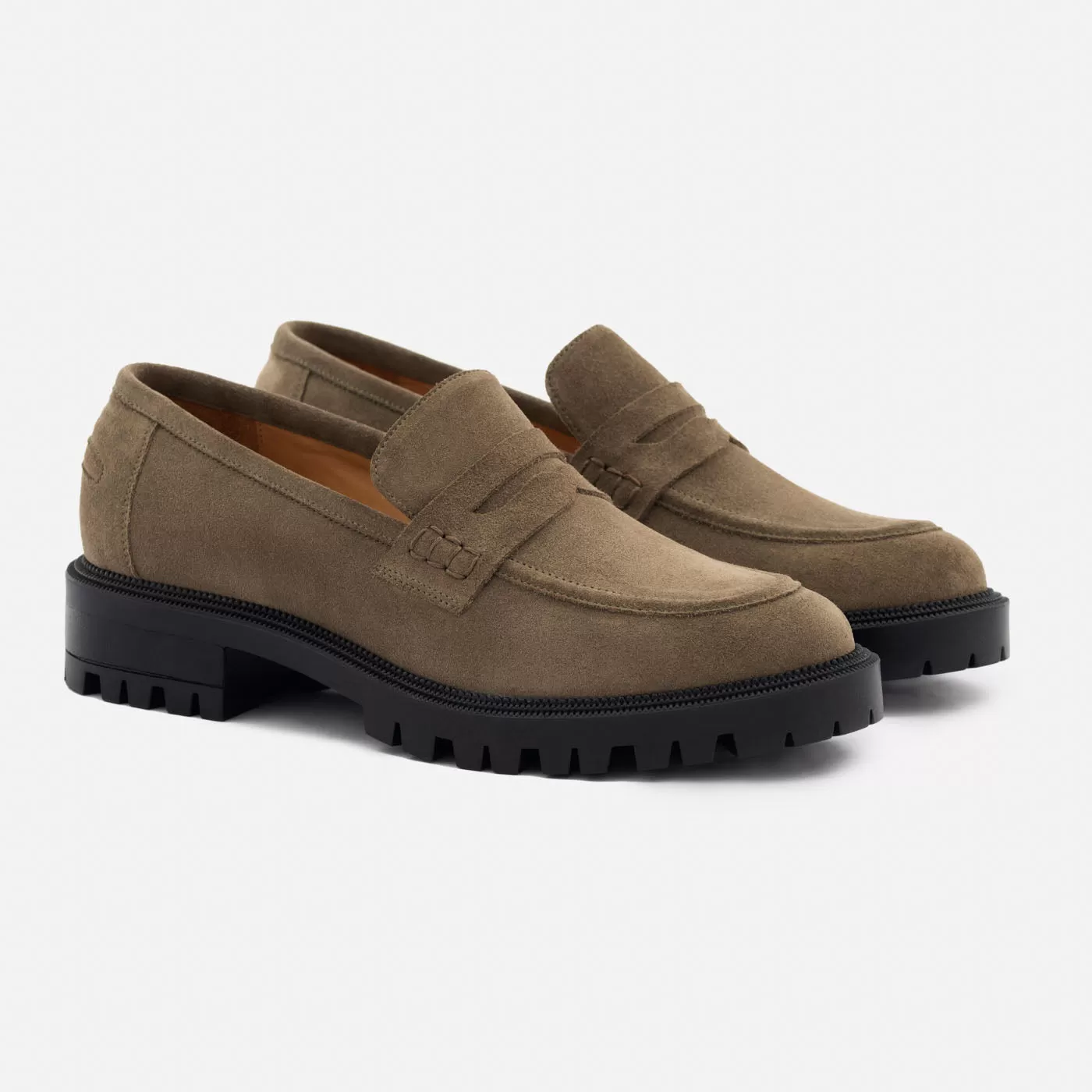 Georgia Loafers - Water Repellent Suede - Women's