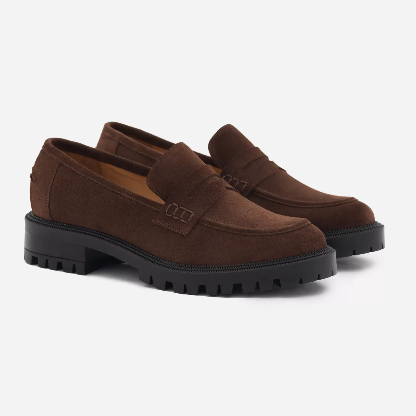 Georgia Loafers - Water Repellent Suede - Women's