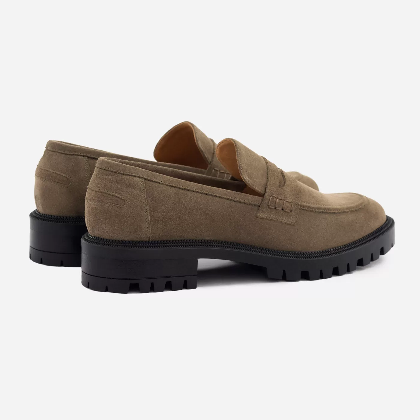 Georgia Loafers - Water Repellent Suede - Women's