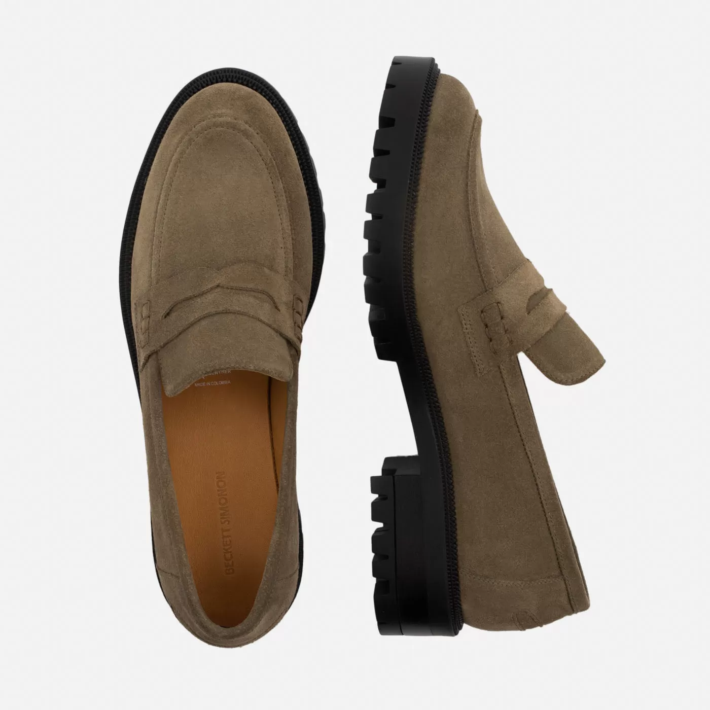 Georgia Loafers - Water Repellent Suede - Women's