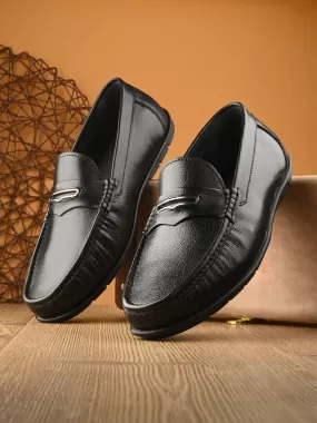 Grenade Black Loafers