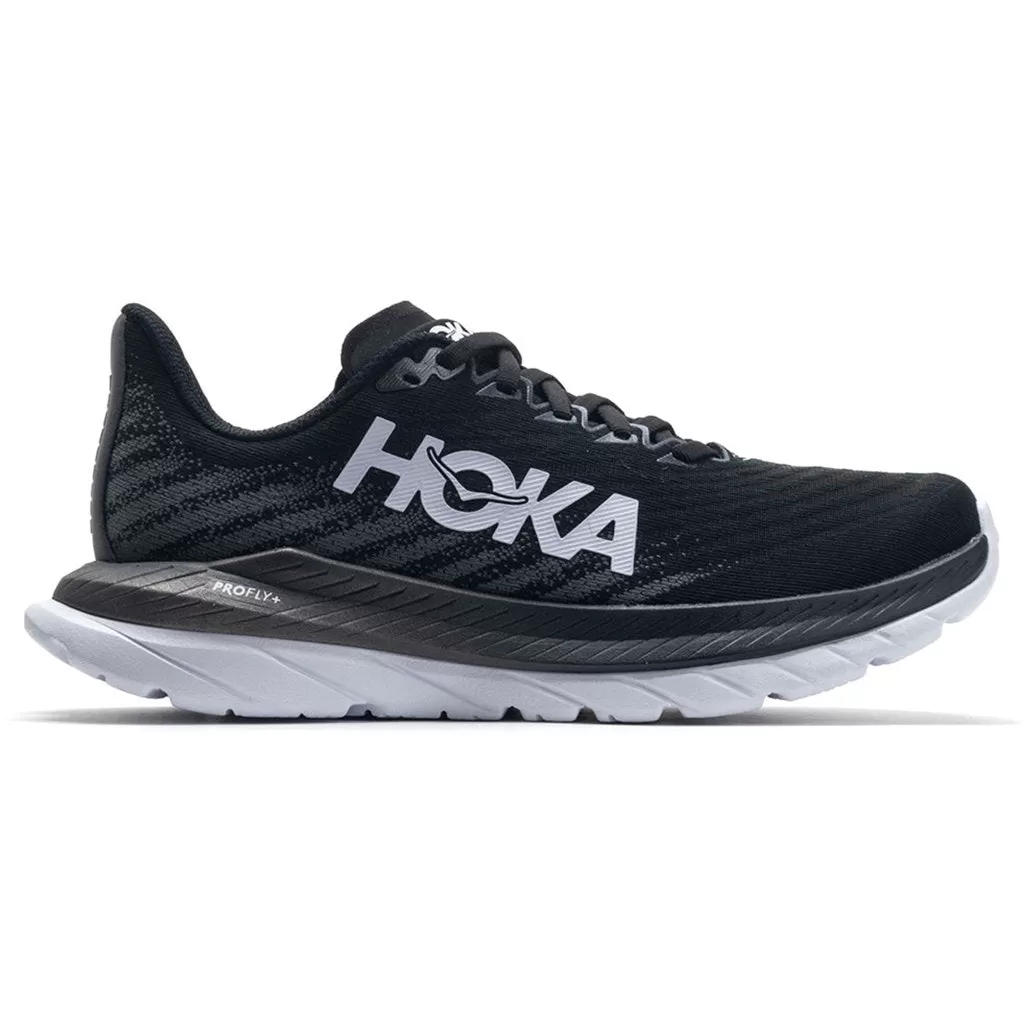 Hoka One One Mens Trainers Mach 5 Casual Lace-Up Low-Top Textile Synthetic - UK 10