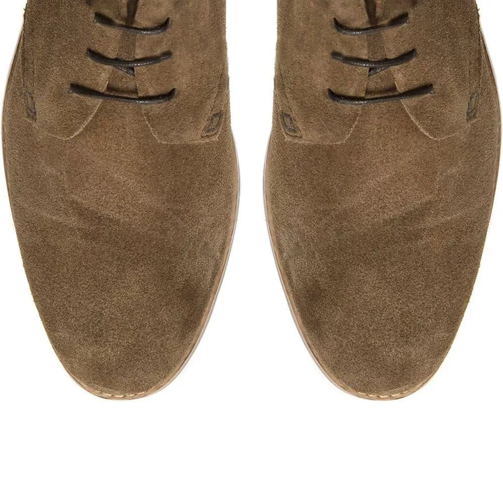 Hudson Shoes Houghton 3 Boots - Tobacco Suede