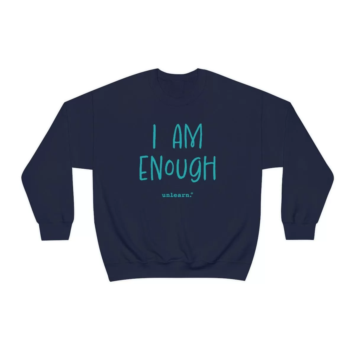 I Am Enough - Relaxed Fit Fleece Crewneck Sweatshirt