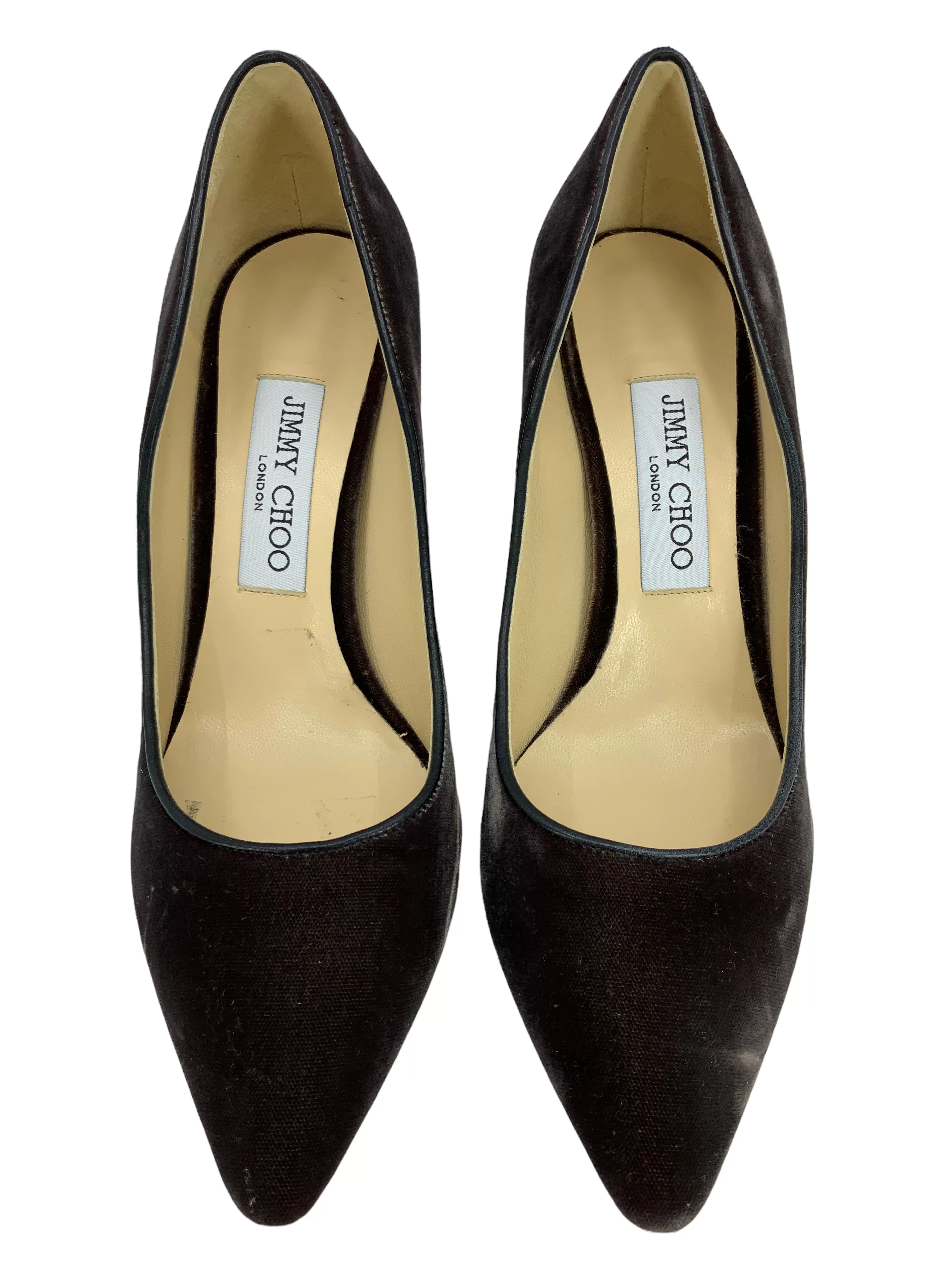 Jimmy Choo Romy Velvet Pumps Size 7.5