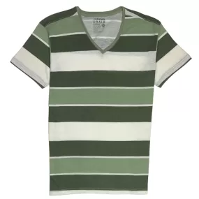 Jordan Craig Delray Premium V Neck T Shirt (Green) 8989V