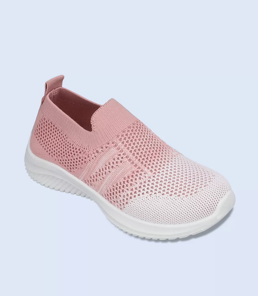 KG0082-PINK-Girls Casual Sneakers