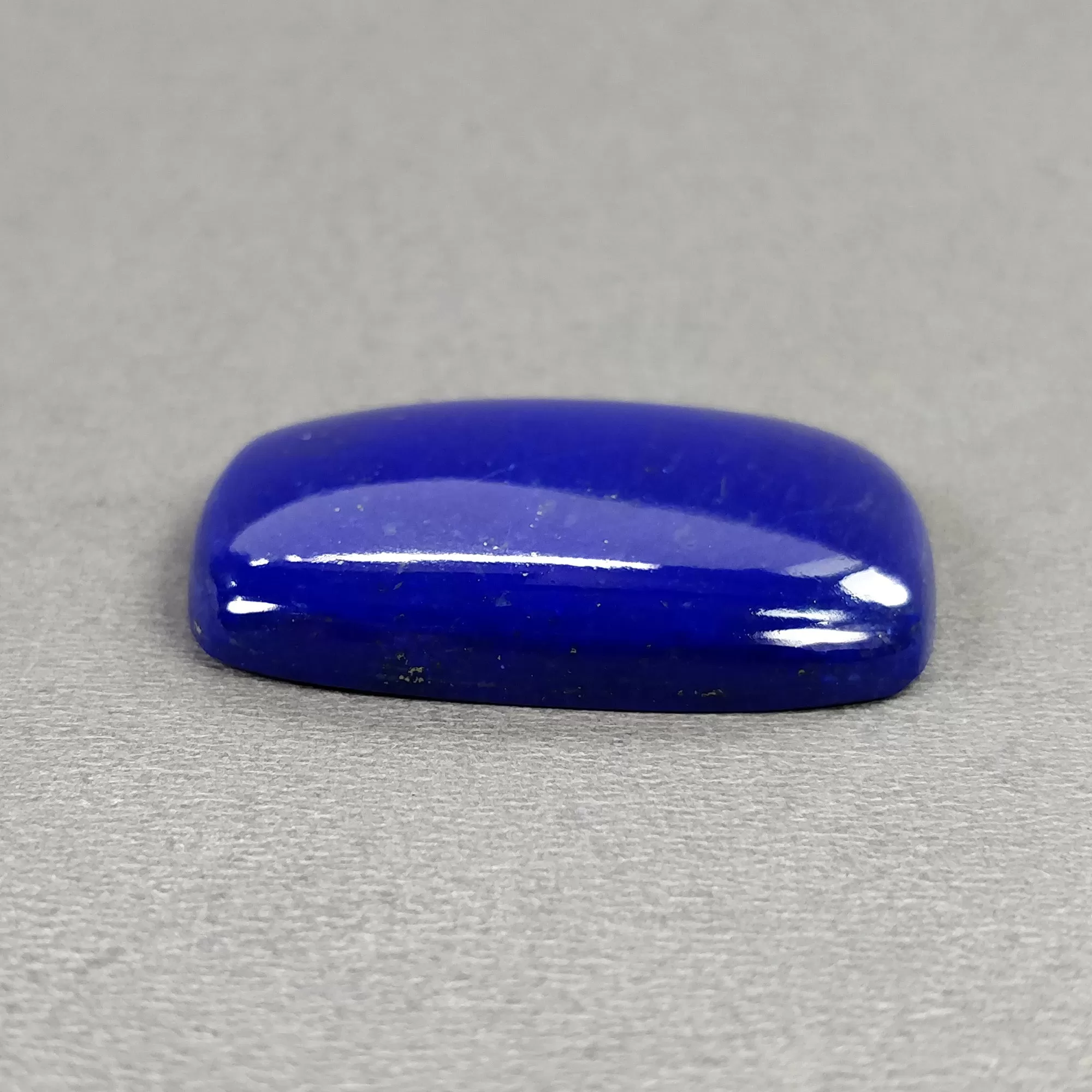 LAPIS LAZULI Gemstone Cabochon : 77.00cts Natural Untreated Blue Lapis Cushion Shape 39*29mm