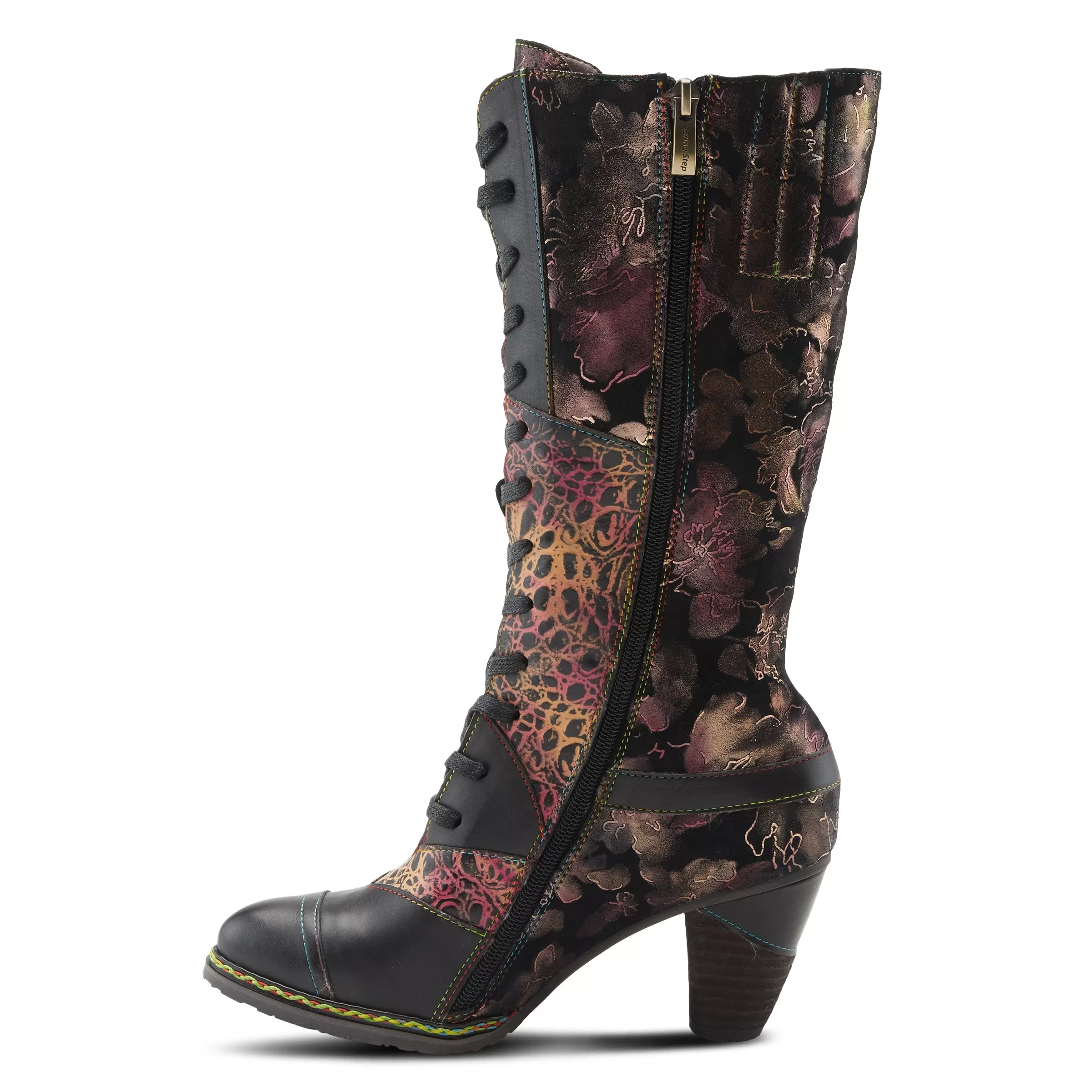 L`ARTISTE MALAGIE-CROCO BOOTS