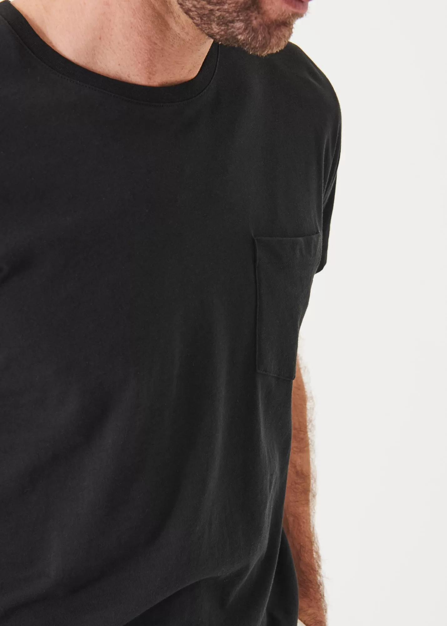 LIGHTWEIGHT PIMA COTTON POCKET T-SHIRT