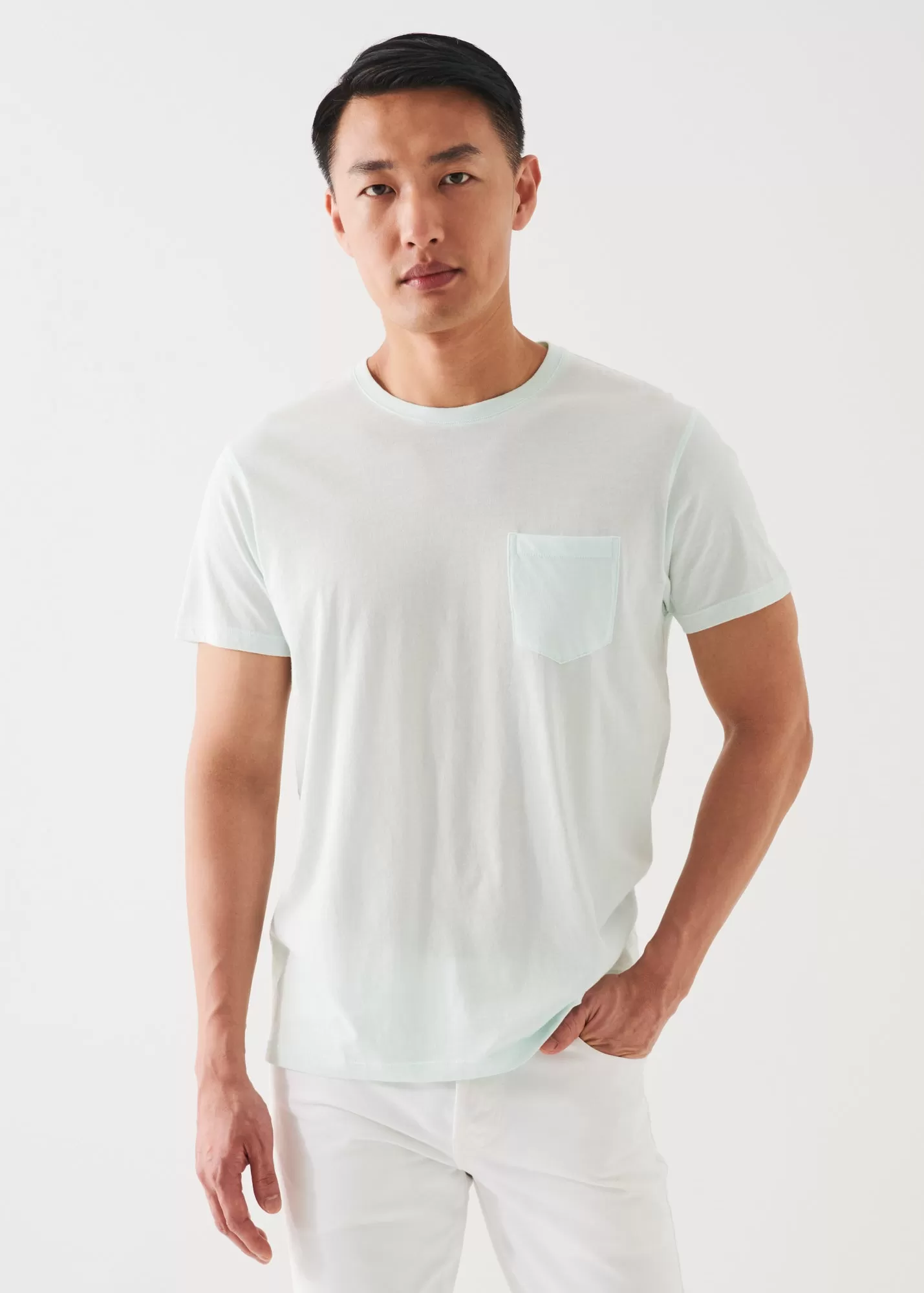 LIGHTWEIGHT PIMA COTTON POCKET T-SHIRT