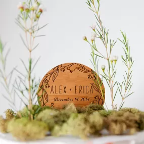 Lilly of the Valley Custom Laurel Cake Topper