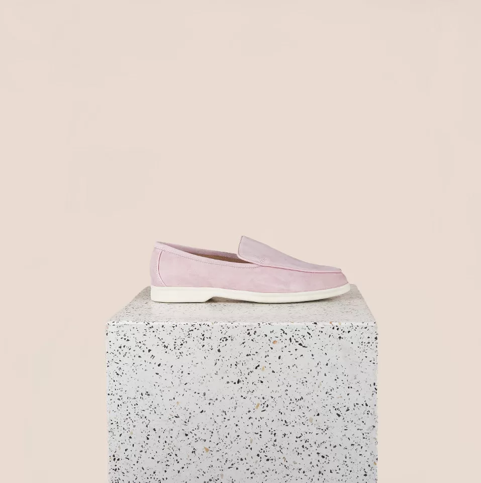 Lisa Sneaker Loafer - Peony Suede