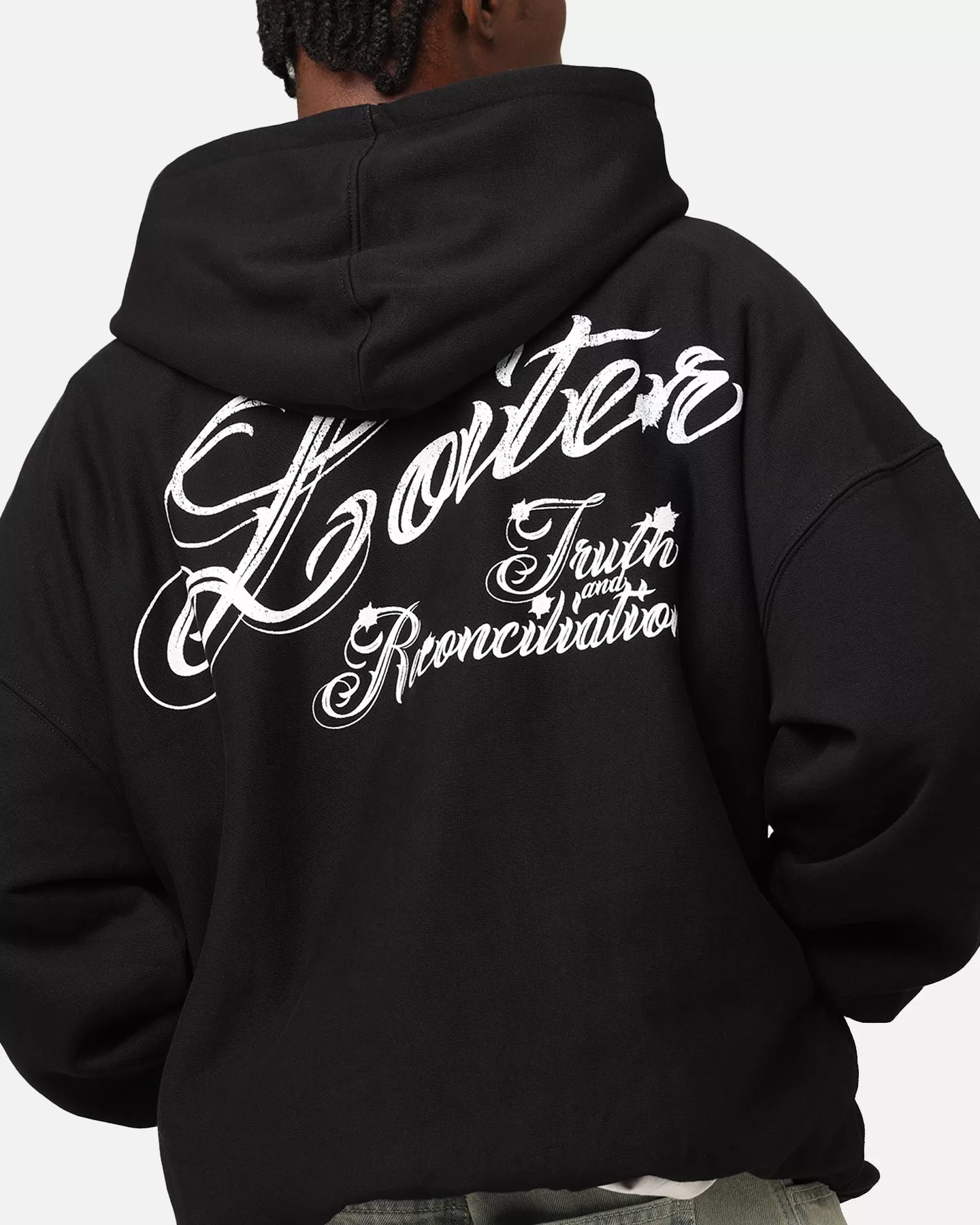 Loiter Retribution Hoodie Black