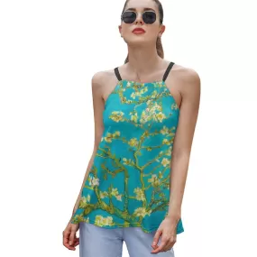 Loose Halter Neck Camisole (N01) Printed Camisole