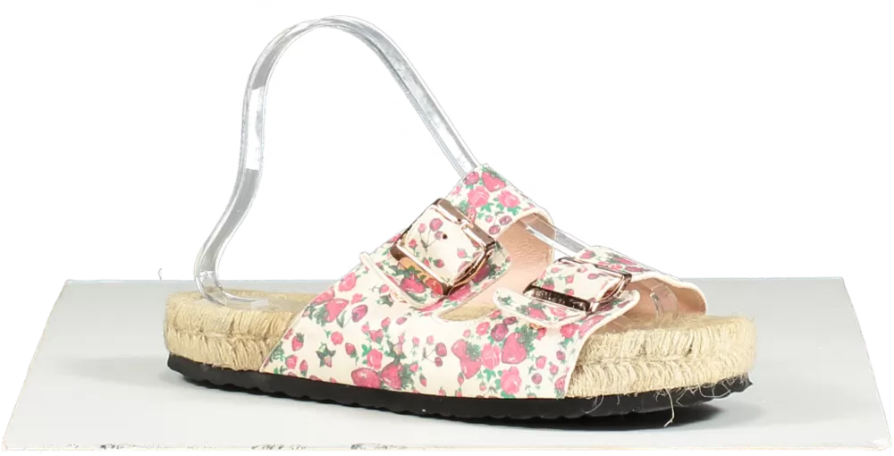 loveshackfancy Multicoloured X Manebi Nordic Sandals UK 6 EU 39 👠