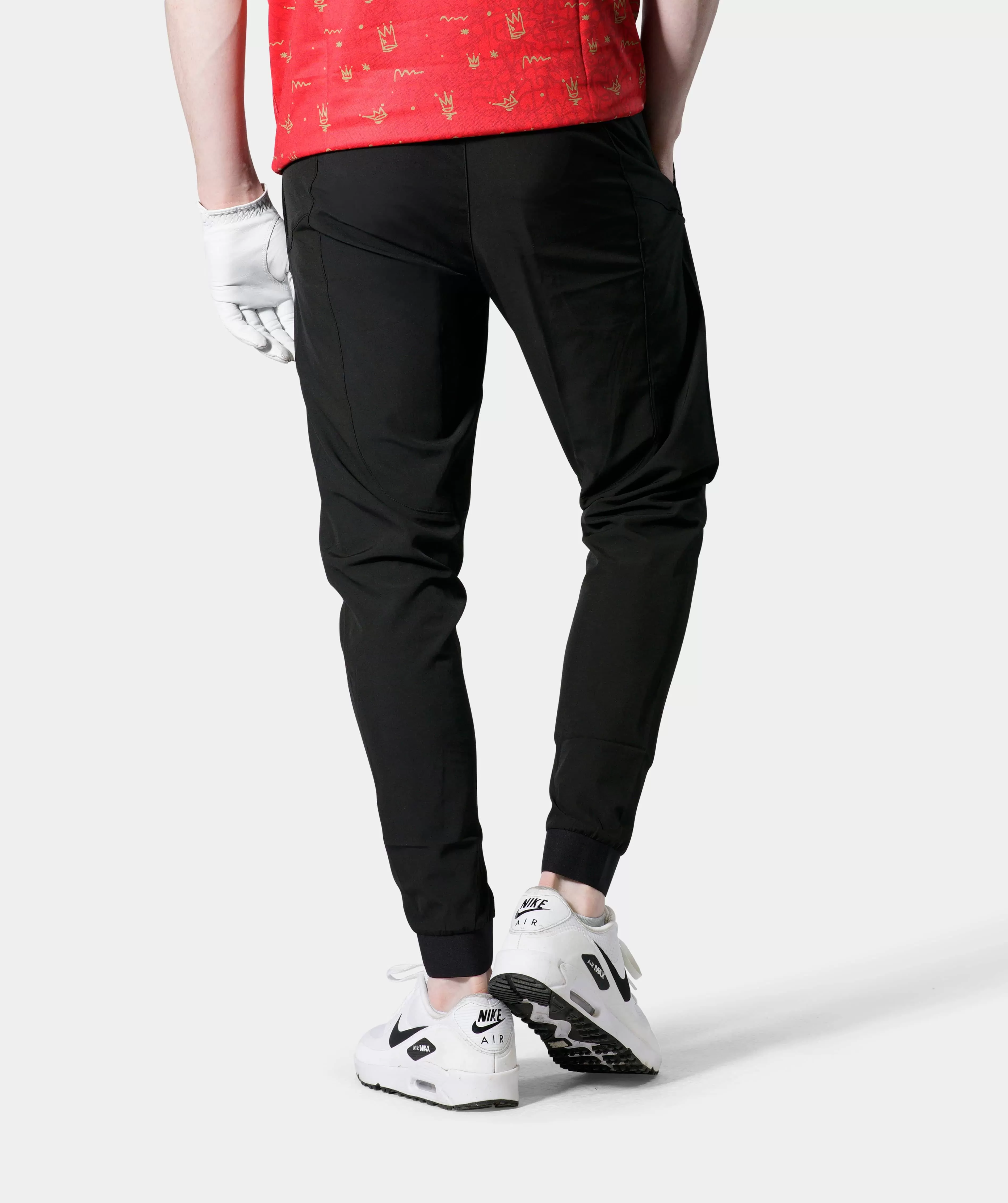 LUXE GOLF JOGGERS - BLACK