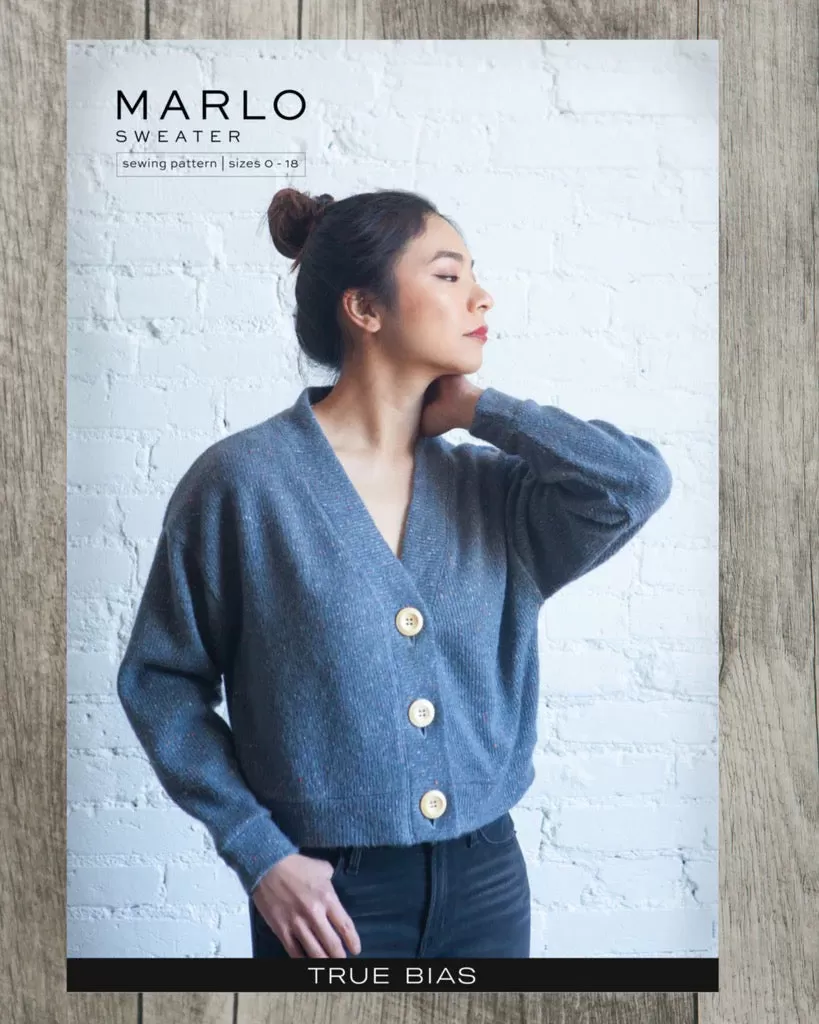 Marlo Sweater | Sz 0-18 | Sewing Pattern by True Bias